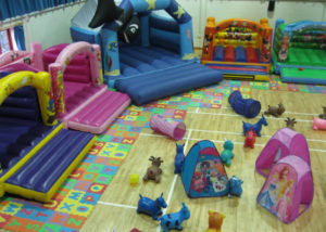 Landford Village Hall children's bouncy castle party