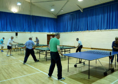 Landford Village Hall Table tennis